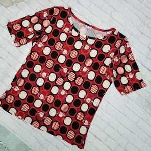 🌻 LuLaRoe Santa Claus Gigi Christmas Top